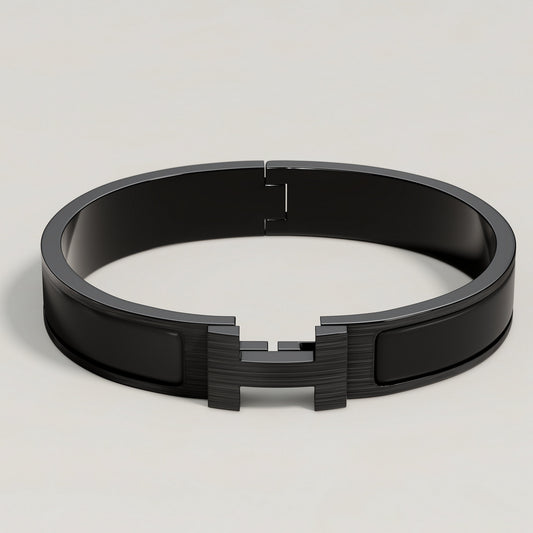 Hermes bracelet 19 size All black