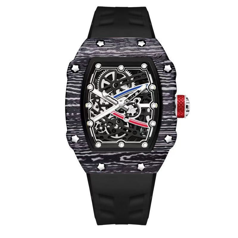 RM 67-02 SILICON NYLON STRAPS SLIM METAL CASE