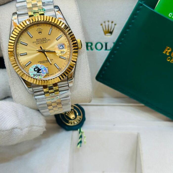 Golden Rolex Oyster JUSTDATE