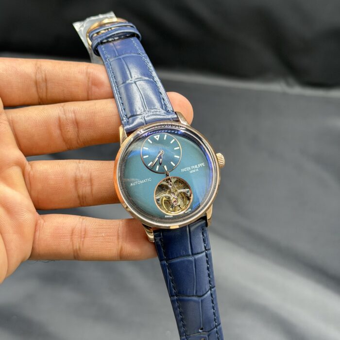 PP Teal Dial Tourbillon