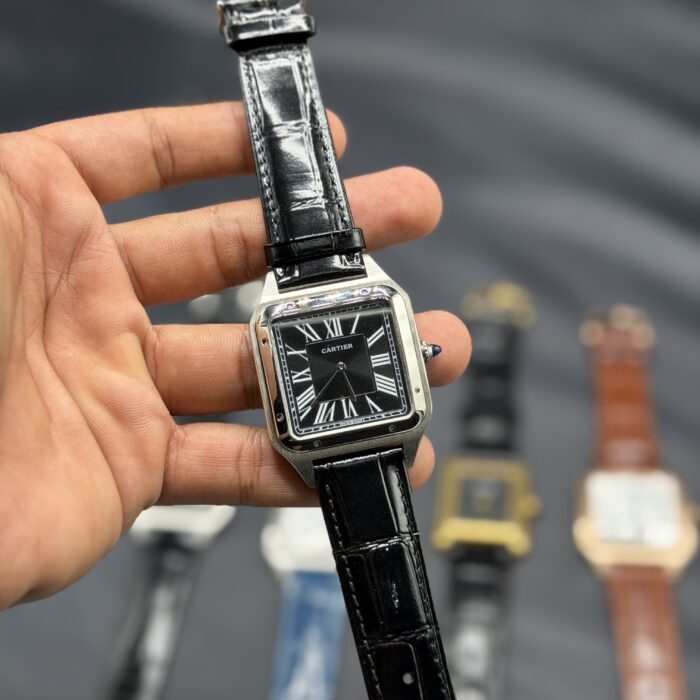 Santos de Cartier (croc strap)
