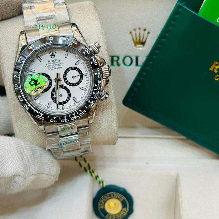 Silver Rolex Oyster Cosmograph Daytona